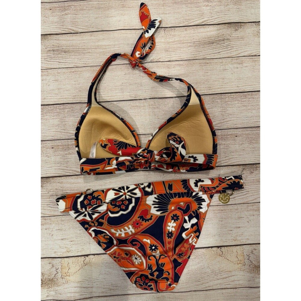 Victoria's Secret Designer style patterned 2 Piece bikini set Size Medium - Picture 5 of 7